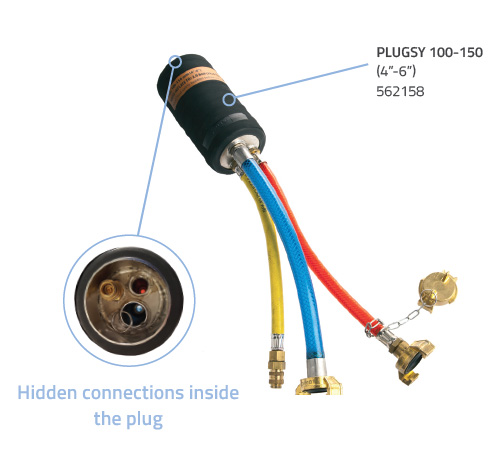 HOUSE CONNECTION TEST SET - Hidden connections inside the plug